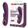 Pretty Love Landyn — Rabbit Vibrator, Rechargeable, Purple — Rabbit Vibrators