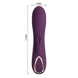Pretty Love Landyn — Rabbit Vibrator, Rechargeable, Purple — Rabbit Vibrators — view 4