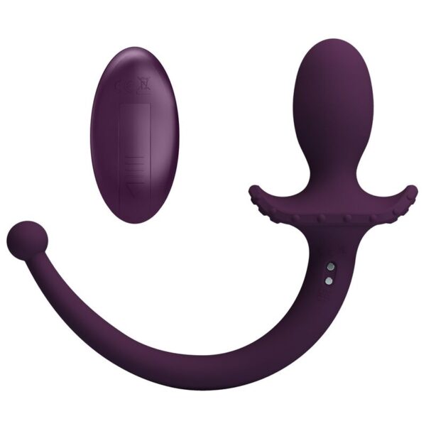 Pretty Love Lioea — Tail Butt Plug, Remote Control, Purple — Anal — view 7