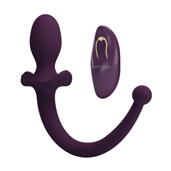 Pretty Love Lioea — Tail Butt Plug, Remote Control, Purple — Anal — view 2
