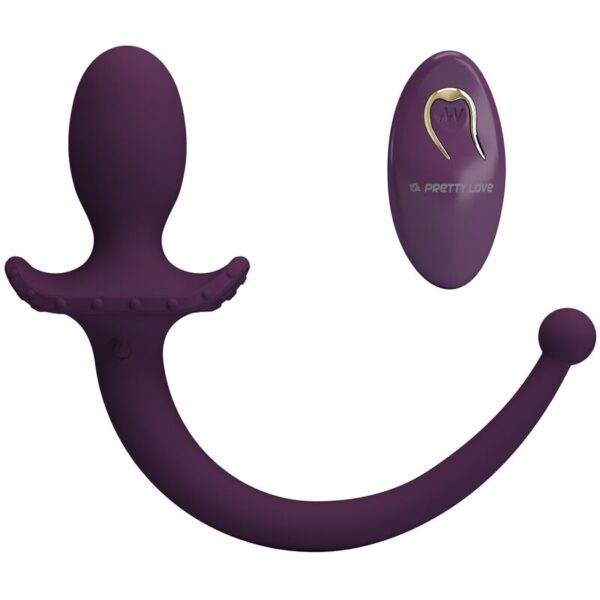 Pretty Love Lioea — Tail Butt Plug, Remote Control, Purple — Anal — view 4