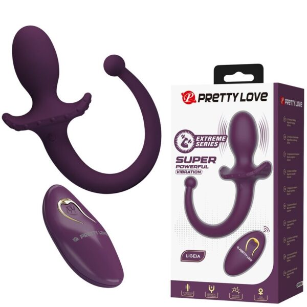 Pretty Love Lioea — Tail Butt Plug, Remote Control, Purple — Anal — view 10