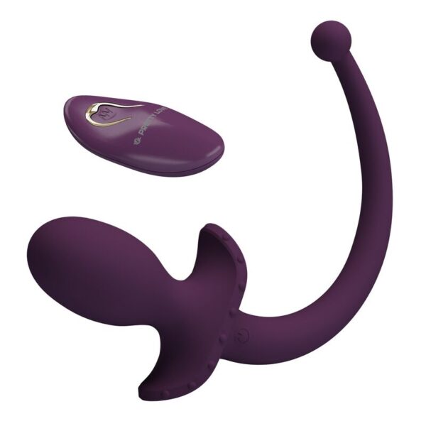 Pretty Love Lioea — Tail Butt Plug, Remote Control, Purple — Anal — view 5