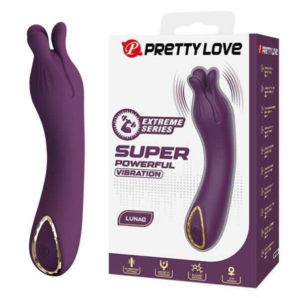 Pretty Love Lunao — G-Spot Vibrator, Rechargeable, Purple — G-Spot Vibrators