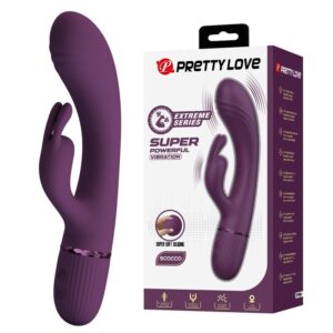 Pretty Love Rocco — Rabbit Vibrator, Rechargeable, Purple — Rabbit Vibrators
