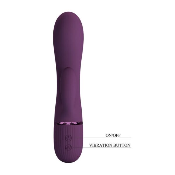 Pretty Love Margie — Rabbit Vibrator, Rechargeable, Purple — Rabbit Vibrators — view 5