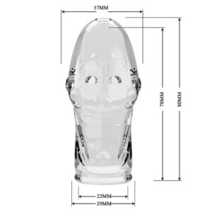 Pretty Love Rocker — Girth Sleeve, Transparent — Girth Sleeves — view 4