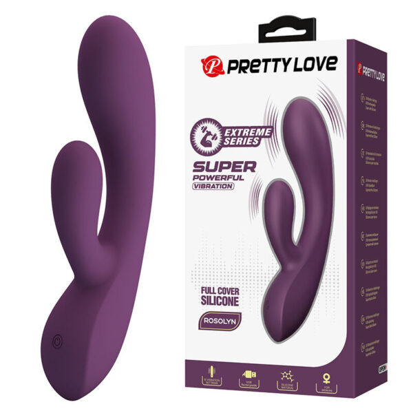 Pretty Love Rosolyn — Rabbit Vibrator, Rechargeable — Rabbit Vibrators