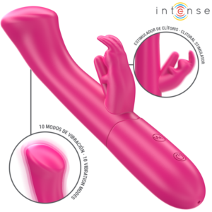 Intense Julieta — Rabbit Vibrator, Waterproof, Pink — Rabbit Vibrators — view 4