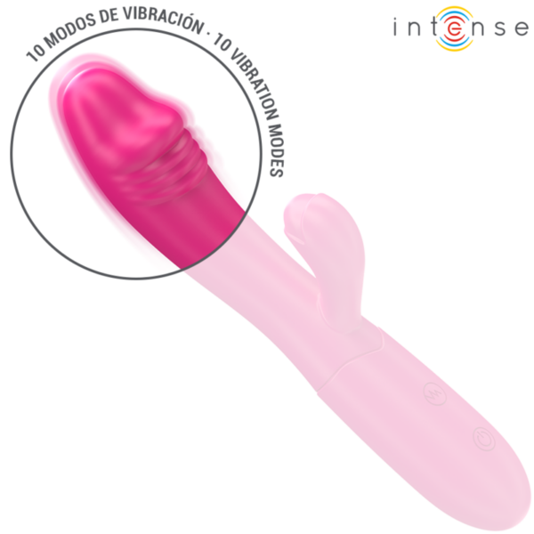 Intense Ivy — Rabbit Vibrator, Waterproof, Pink — Rabbit Vibrators — view 4