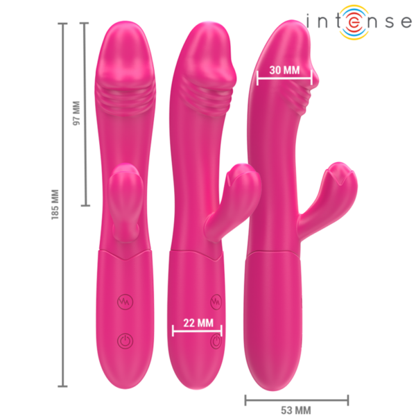 Intense Ivy — Rabbit Vibrator, Waterproof, Pink — Rabbit Vibrators — view 3