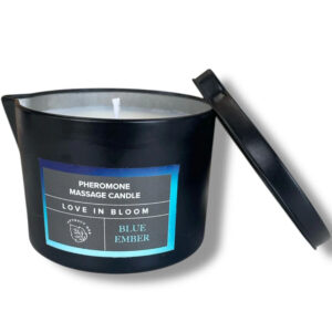Eye of Love Bloom Blue Ember — Massage Candle, 150 ml — Massage Candles