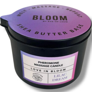 Eye of Love Bloom Lilac Dream — Massage Candle, 150 ml — Massage Candles — view 2