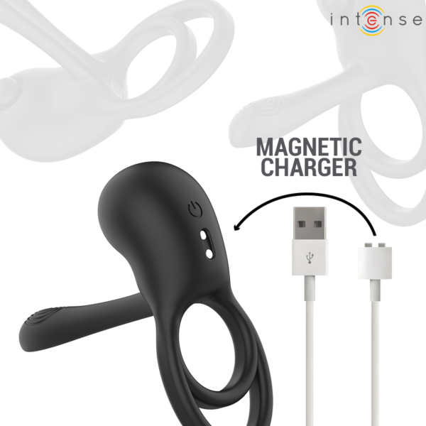 Intense Spike — Vibrating Cock Ring, Remote Control — Cock Rings — view 5