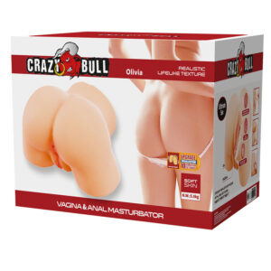 Crazy Bull Olivia Double — Vibrating Masturbator, Rechargeable — Couples — view 3