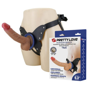 Pretty Love Yeti — Strap-On Dildo, Suction Cup, Flesh — Couples