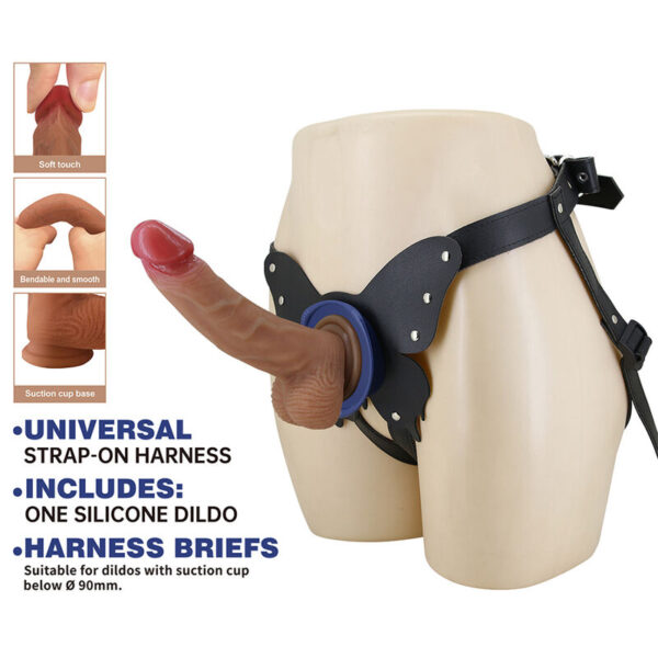 Pretty Love Yeti — Strap-On Dildo, Suction Cup, Flesh — Couples — view 11