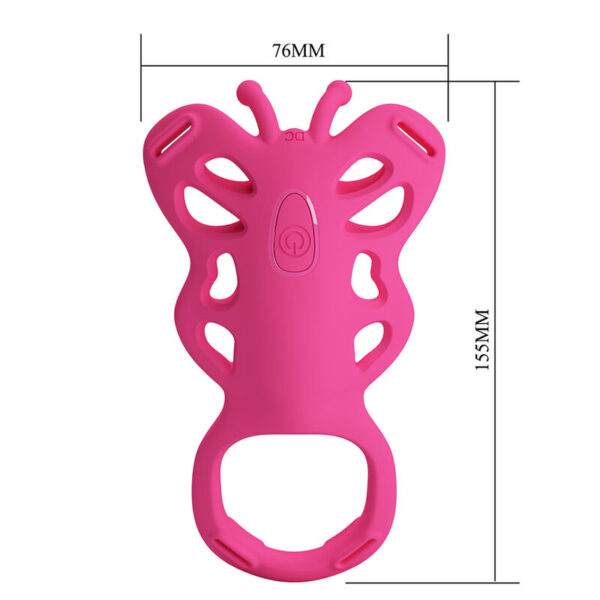 Pretty Love Butterfly — Panty Vibrator, App-Controlled, Pink — App-Controlled Sex Toys — view 6