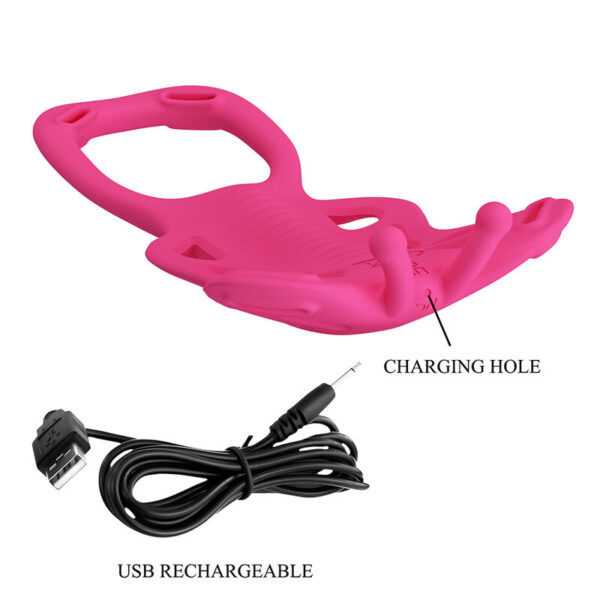 Pretty Love Butterfly — Panty Vibrator, App-Controlled, Pink — App-Controlled Sex Toys — view 7
