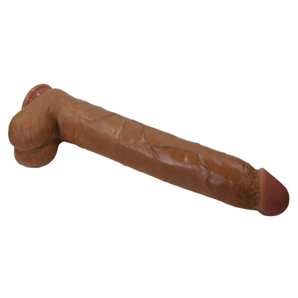 Pretty Love Dany — Realistic Dildo, Suction Cup, 36 cm, Brown — Dildos — view 3