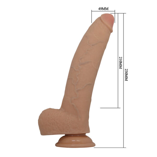 Pretty Love Fabian — Realistic Dildo, Suction Cup, Flesh — Dildos — view 6
