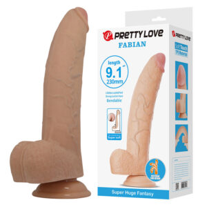 Pretty Love Fabian — Realistic Dildo, Suction Cup, Flesh — Dildos
