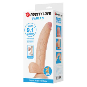 Pretty Love Fabian — Realistic Dildo, Suction Cup, Flesh — Dildos — view 3