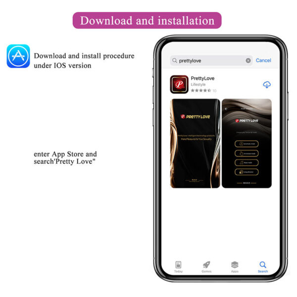 Pretty Love Hazelynn — Couples Vibrator, App-Controlled, Pink — App-Controlled Sex Toys — view 13