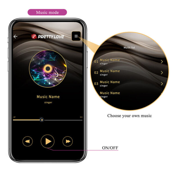 Pretty Love Hazelynn — Couples Vibrator, App-Controlled, Pink — App-Controlled Sex Toys — view 16