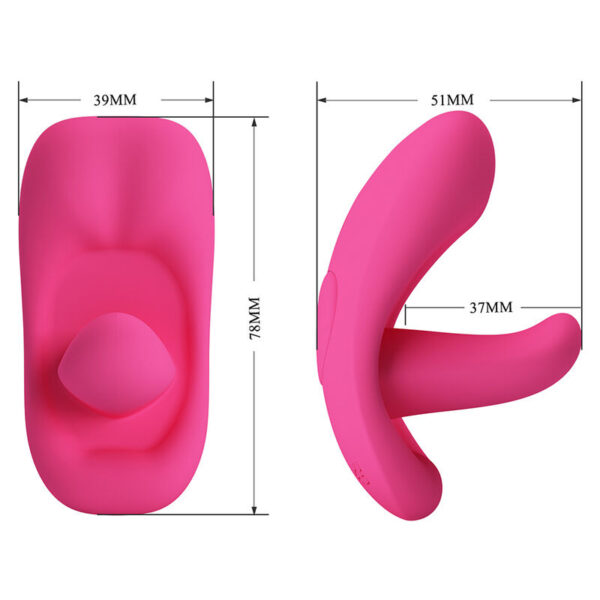 Pretty Love Hazelynn — Couples Vibrator, App-Controlled, Pink — App-Controlled Sex Toys — view 7