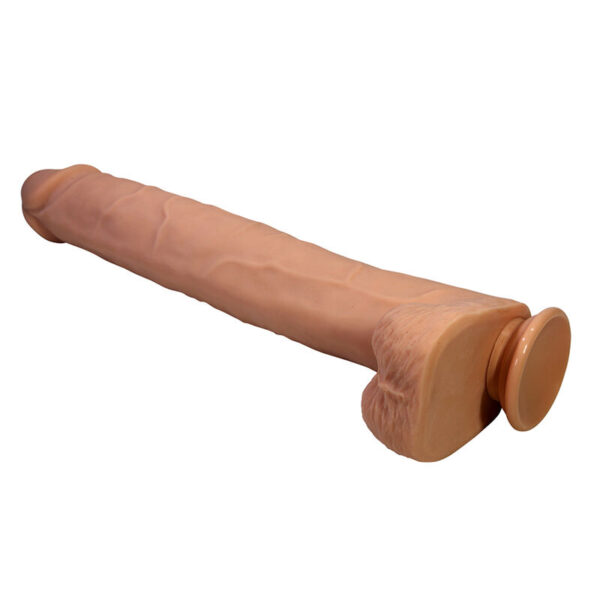 Pretty Love Pat — Realistic Dildo, Suction Cup, 40 cm, Flesh — Dildos — view 4