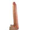 Pretty Love Rael — Realistic Dildo, Suction Cup, 40 cm, Brown — Dildos