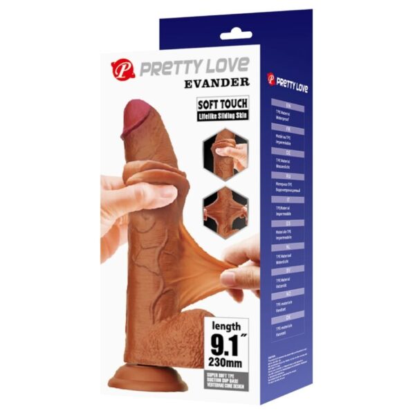 Pretty Love Evander — Realistic Dildo, Suction Cup — Dildos — view 5