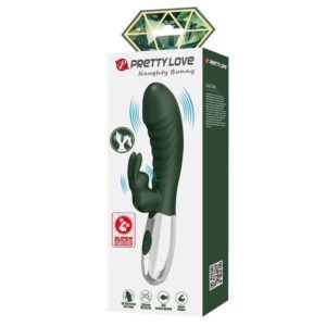 Pretty Love Naughty Bunny — Rabbit Vibrator, Rechargeable, Green — Rabbit Vibrators — view 3