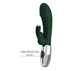 Pretty Love Naughty Bunny — Rabbit Vibrator, Rechargeable, Green — Rabbit Vibrators — view 4