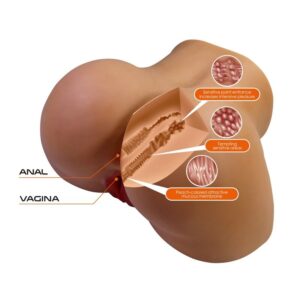 Crazy Bull Female Torso — Vibrating Masturbator, Rechargeable — Couples — view 2