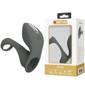 Pretty Love — Vibrating Cock Ring, Rechargeable, Dual Stimulator — Cock Rings — view 4