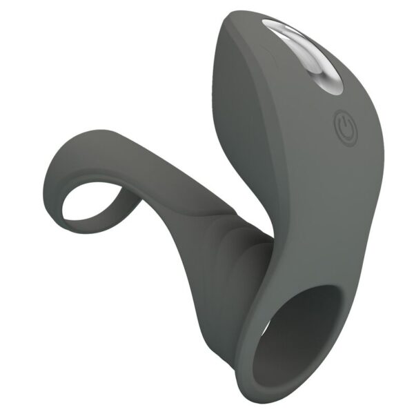 Pretty Love — Vibrating Cock Ring, Rechargeable, Dual Stimulator — Cock Rings — view 2