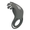 Pretty Love — Vibrating Cock Ring, Flexible Tips, Black — Cock Rings