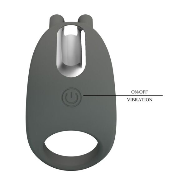 Pretty Love — Vibrating Cock Ring, Rabbit Stimulator — Cock Rings — view 8