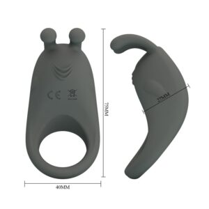 Pretty Love — Vibrating Cock Ring, Rabbit Stimulator — Cock Rings — view 2