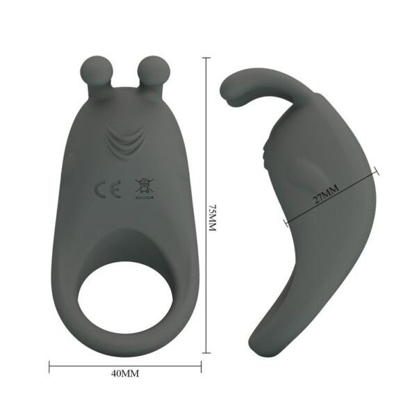 Pretty Love — Vibrating Cock Ring, Rabbit Stimulator — Cock Rings — view 2