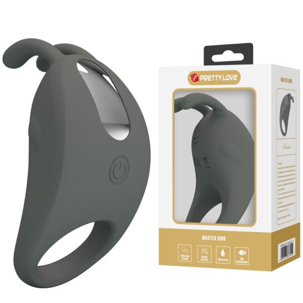 Pretty Love — Vibrating Cock Ring, Rabbit Stimulator — Cock Rings — view 10