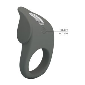 Pretty Love — Vibrating Cock Ring, Rechargeable, Stretchy — Cock Rings — view 3