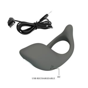 Pretty Love — Vibrating Cock Ring, Waterproof, Soft Silicone — Cock Rings — view 4