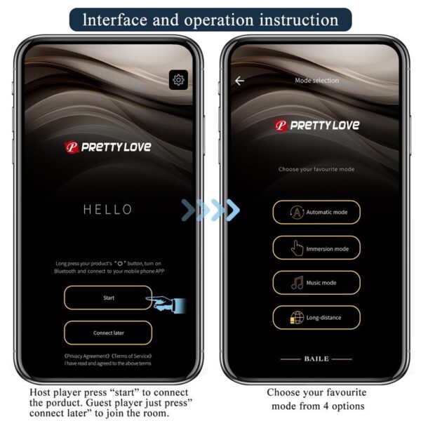 Pretty Love Anthony — Anal Vibrator, App-Controlled, Black — view 16