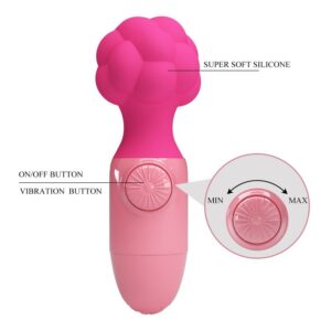 Pretty Love Anwen Mini — Personal Massager, Silicone, Pink — Clitoral Stimulators