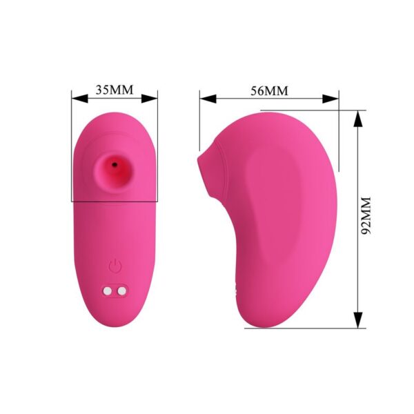 Pretty Love Arila — Clit Sucker, Rechargeable, Pink — Clitoral Stimulators — view 10