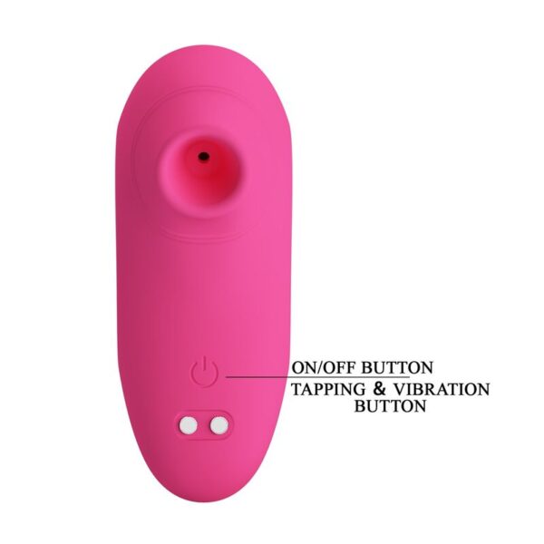 Pretty Love Arila — Clit Sucker, Rechargeable, Pink — Clitoral Stimulators — view 4