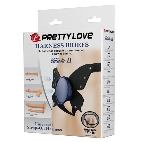 Pretty Love Universal Briefs — Strap-On Harness, Adjustable — Couples — view 5